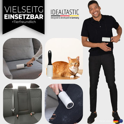 IDEALTASTIC® Fusselrolle Tierhaare & Kleidung