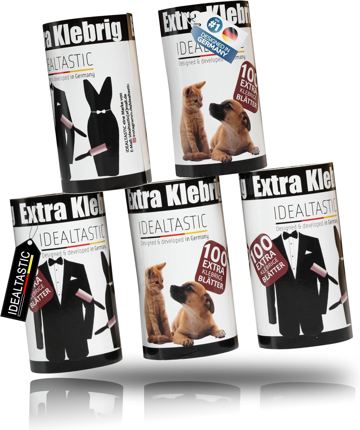 IDEALTASTIC® Fusselrolle Tierhaare & Kleidung