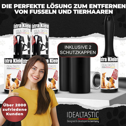 IDEALTASTIC® Fusselrolle Tierhaare & Kleidung